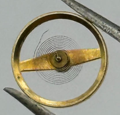 BFG 927 Balance Wheel Complete And Spring 6 3/4-8''' 1512 M Watch Movement Parts