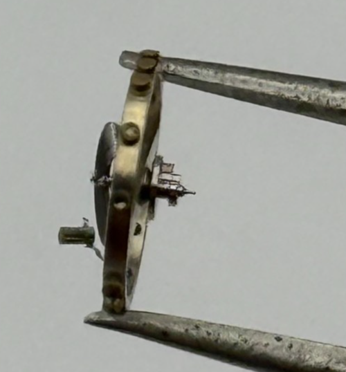 ETA 761 1201 Balance Wheel Complete And Spring  145 M Watch Movement Parts NOS