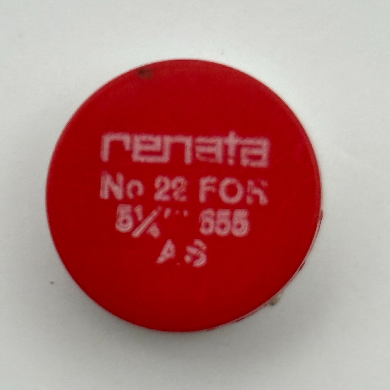 AS 655 Balance Wheel Complete And Spring 5¼’’’  22 Watch Movement Parts NOS