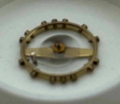 FHF 60 Balance Wheel Complete And Spring  6¾-8’’’ 200 M Watch Movement Parts NOS