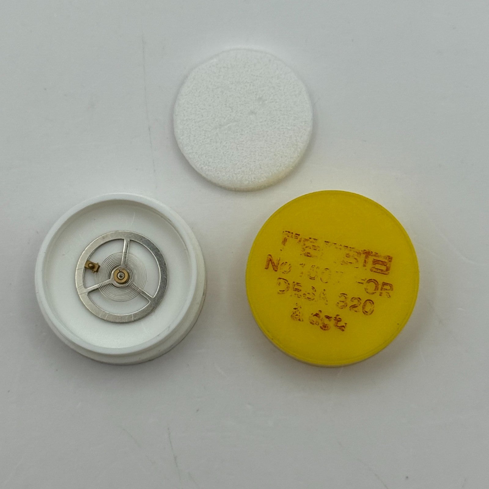 Desa 320 Balance Wheel Complete And Spring a dgt. 1607 Watch Movement Parts NOS