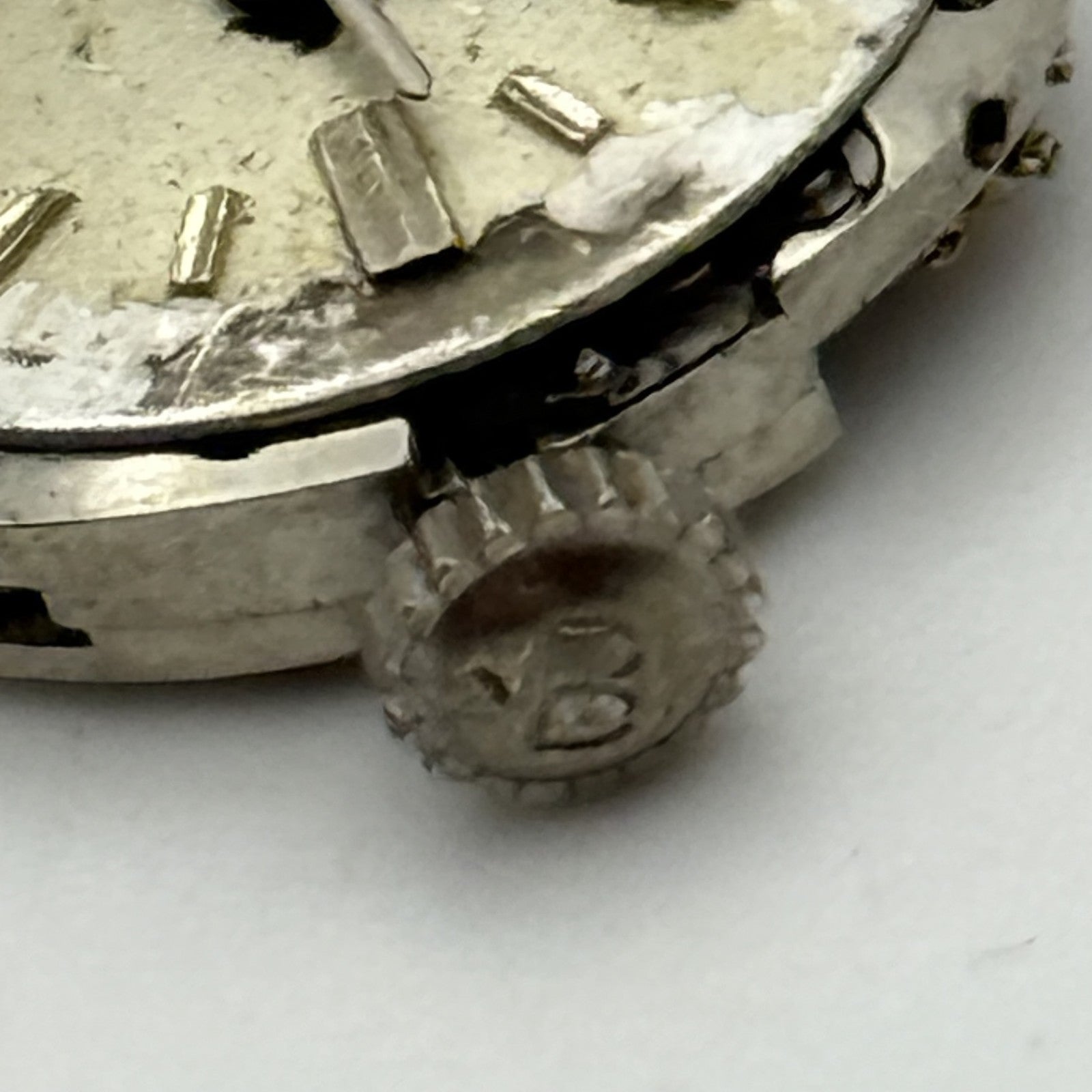 12.9mm Running Vintage Bulova 5AR Manual Wind Watch Movement PARTS REPAIR