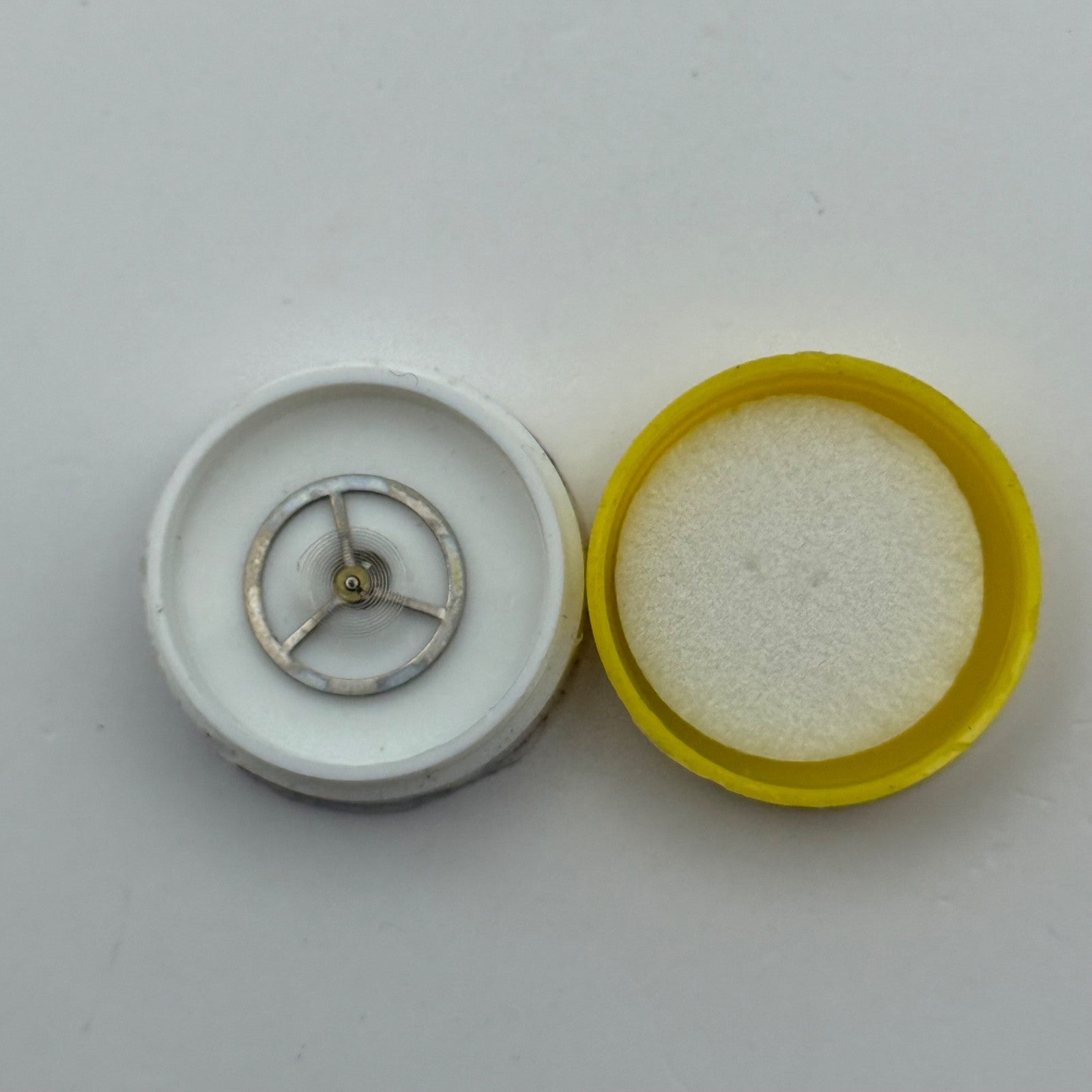 BRAC 300, 301 Balance Wheel Complete And Spring 1604 Watch Movement Parts 