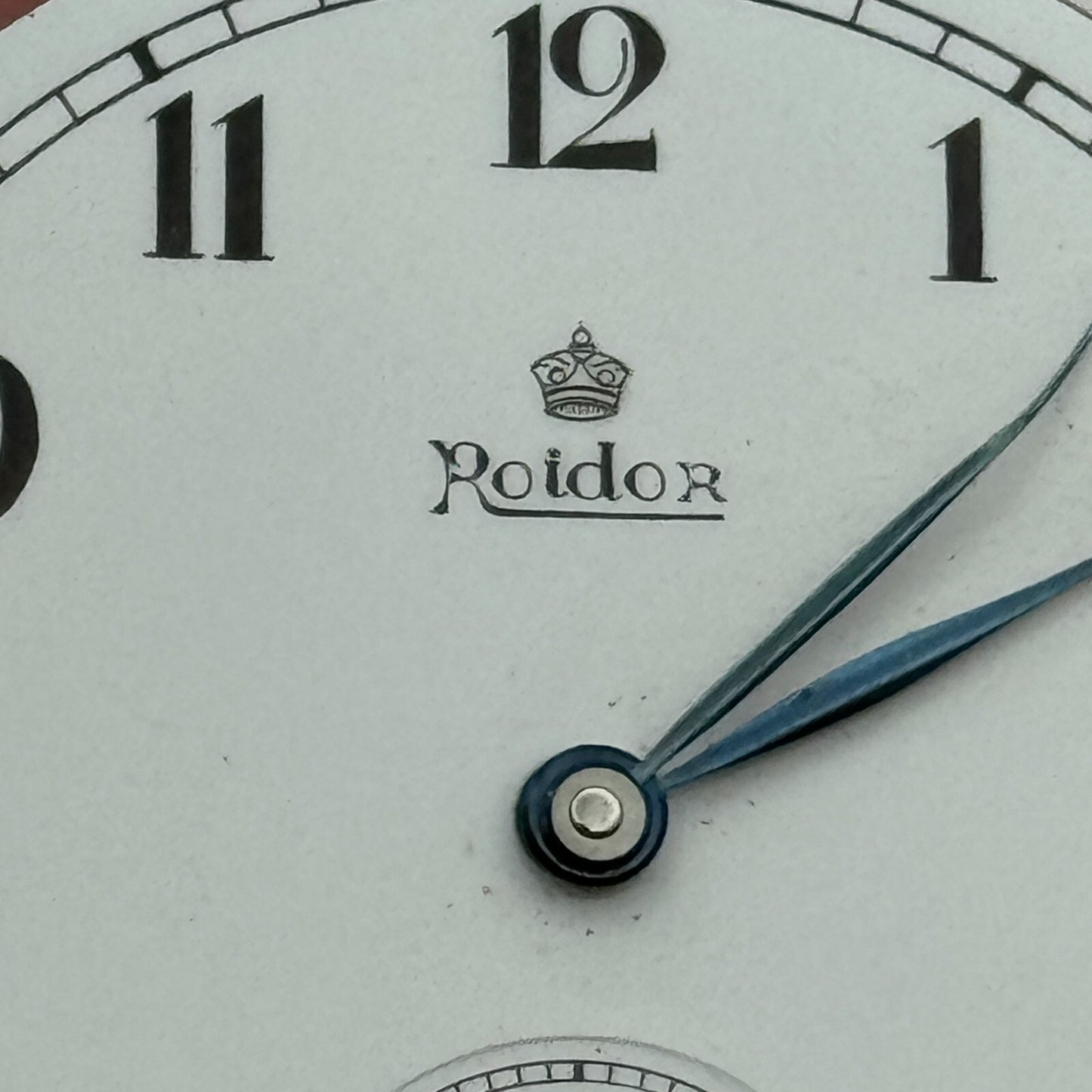 43mm Good Quality Roldor 17 Jewels Hunter Swiss Pocket Watch Movement FOR PARTS