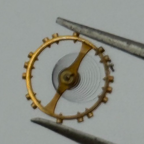 AS 1477 Balance Wheel Complete And Spring Renata 1070 M Watch Movement Parts 