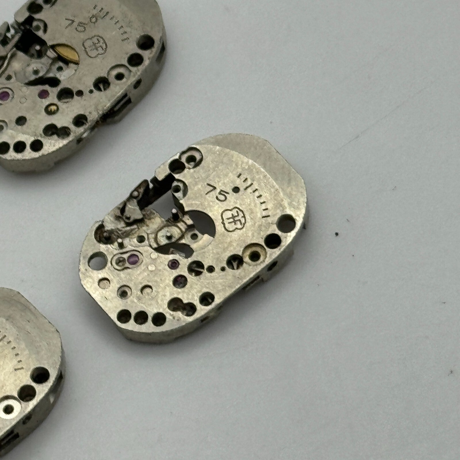 12.8mm 5 x FHF 75 Ladies Manual Wind Watch Movement Swiss Vintage PARTS SPARES