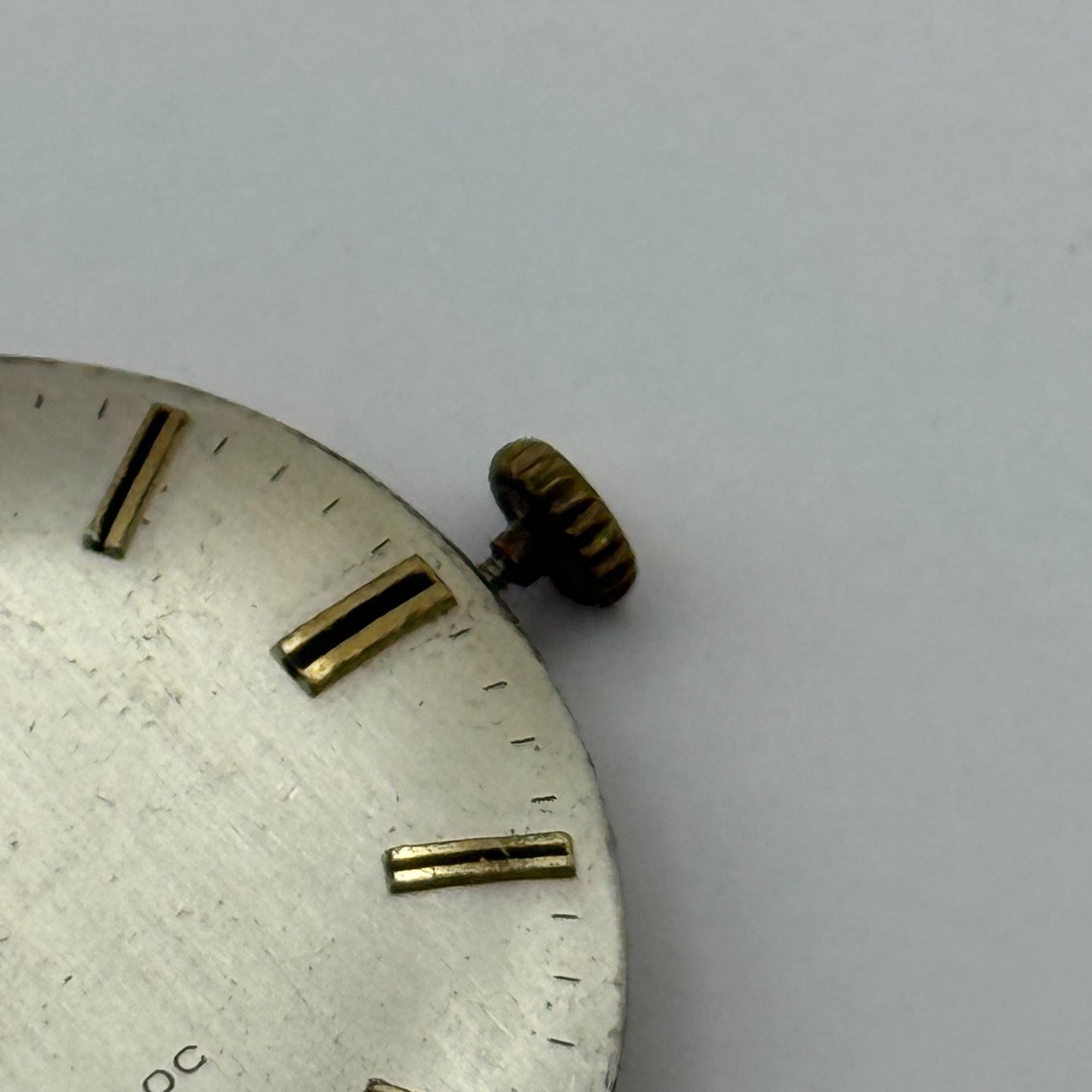 FHF ST 96 Pointer Watch Movement Running Avia Manual Wind Vintage Parts 25.9mm