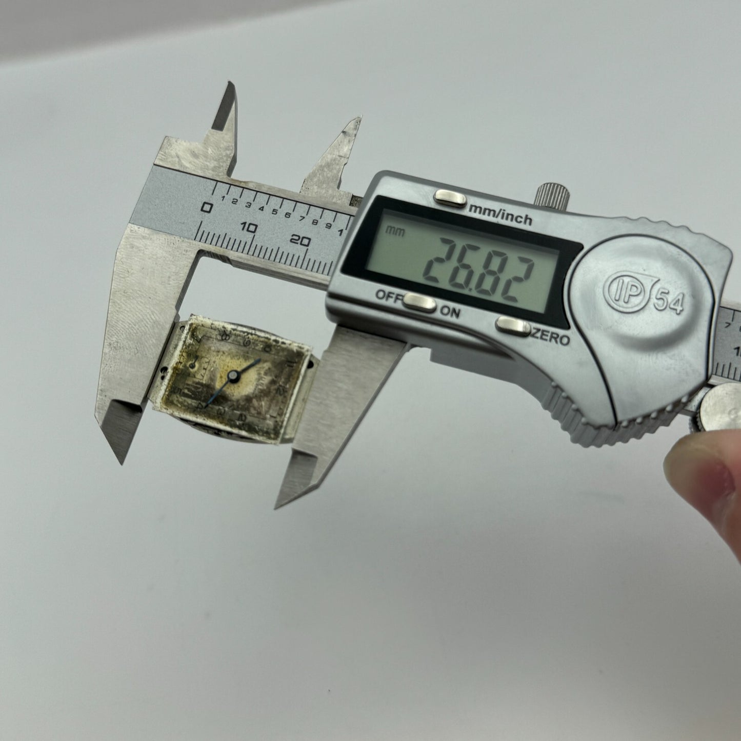 20mm Buren Grand Prix Cal 14 Tank Tonneau Manual Wind Swiss Watch Movement PARTS