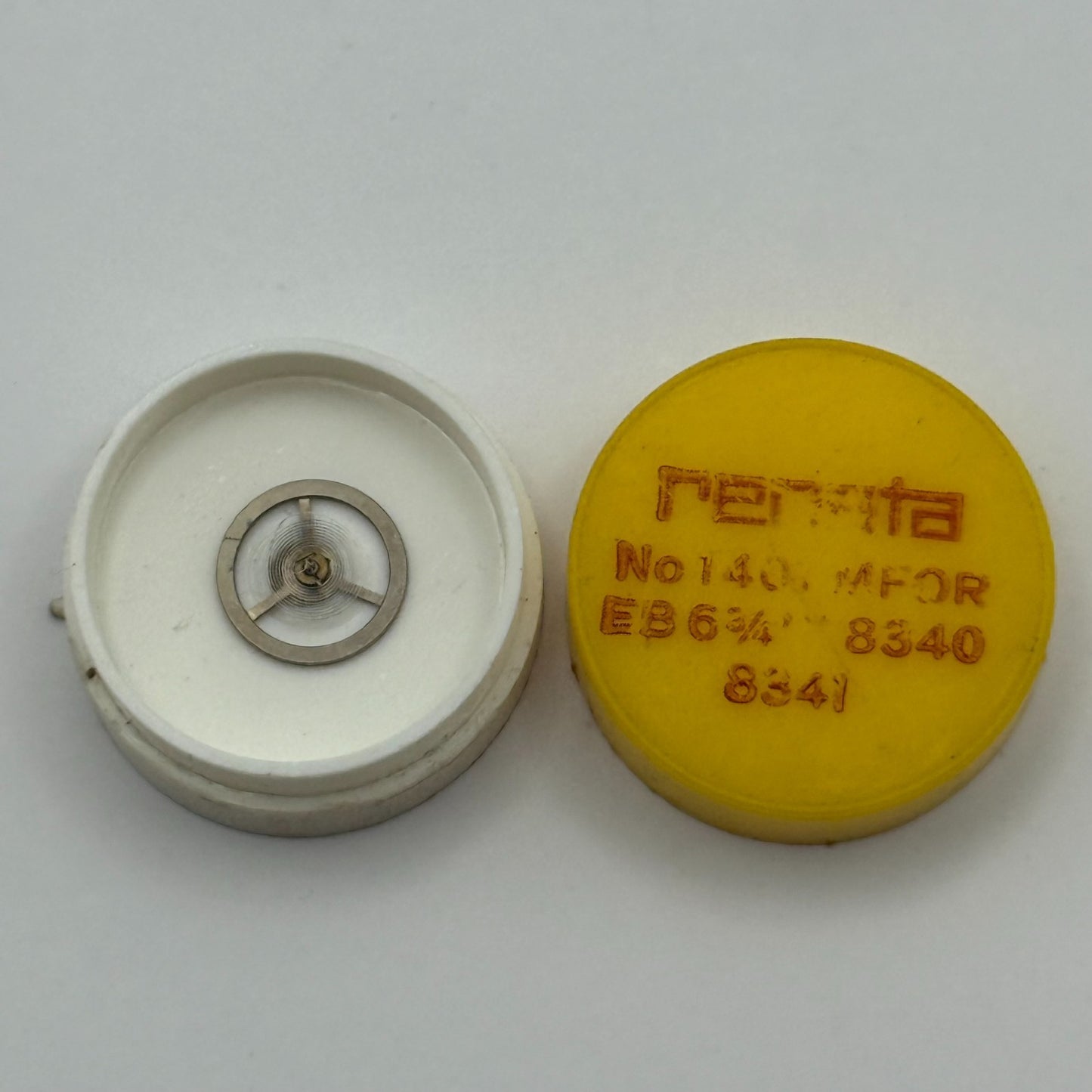 EB 8340 8341 Balance Wheel Complete And Spring 6 3/4''' Watch Movement Parts 