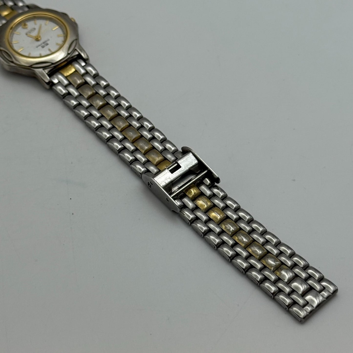 26mm Working Ladies Nero Pa-Nero Milano 2 Tone Quartz Watch 5.25 Inches