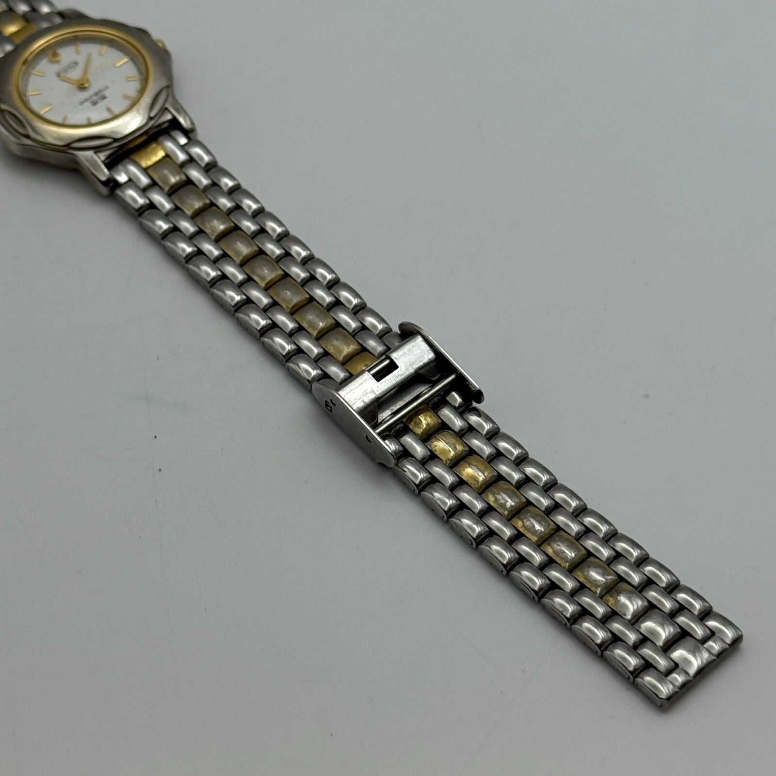 26mm Working Ladies Nero Pa-Nero Milano 2 Tone Quartz Watch 5.25 Inches