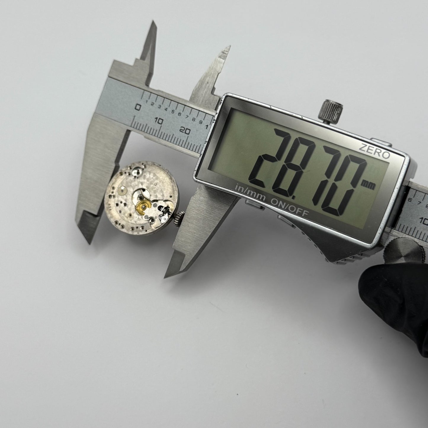 Depose 858 Patent 51482 Trench Watch Movement Manual Wind Vintage Parts 24.8mm