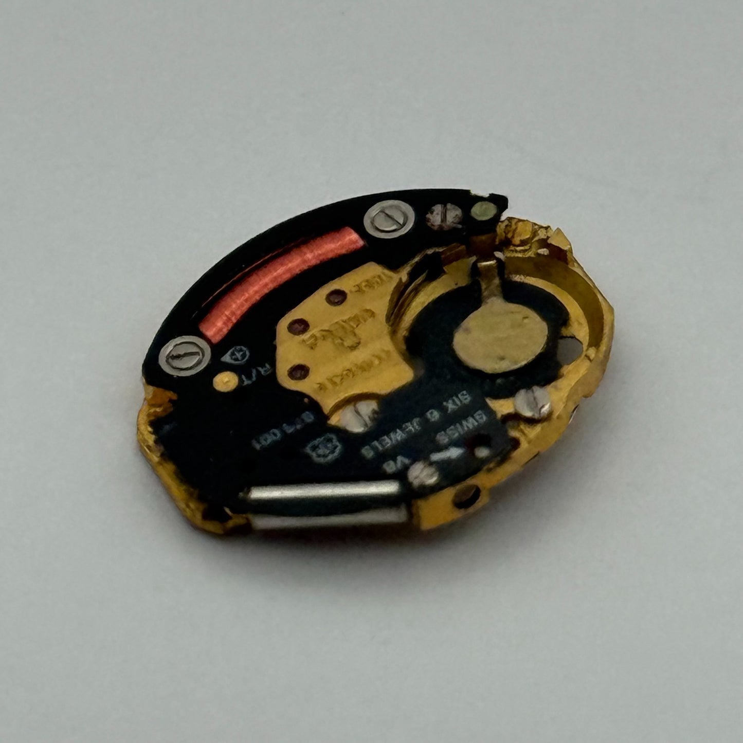 Omega 1455 ETA ESA 976.001 Quartz Watch Movement Incomplete Swiss Ladies Parts
