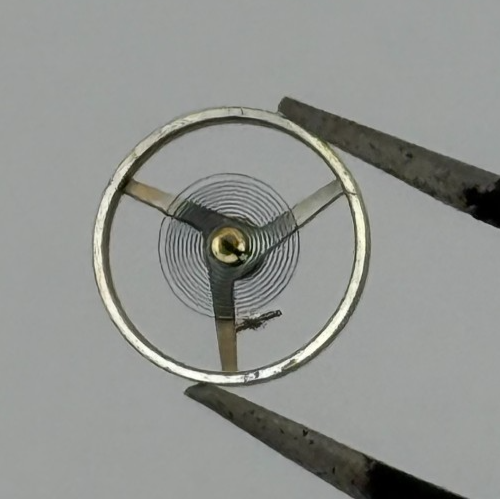 ETA 2412 Inca Balance Wheel Complete And Spring 1149 M Watch Movement Parts NOS