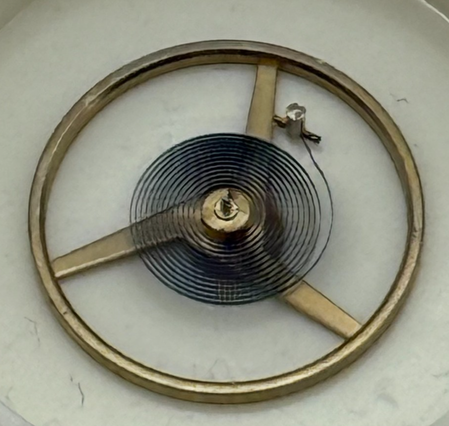 ETA 1080 1256 Balance Complete Renata 156 Watch Movement Parts Vintage NOS