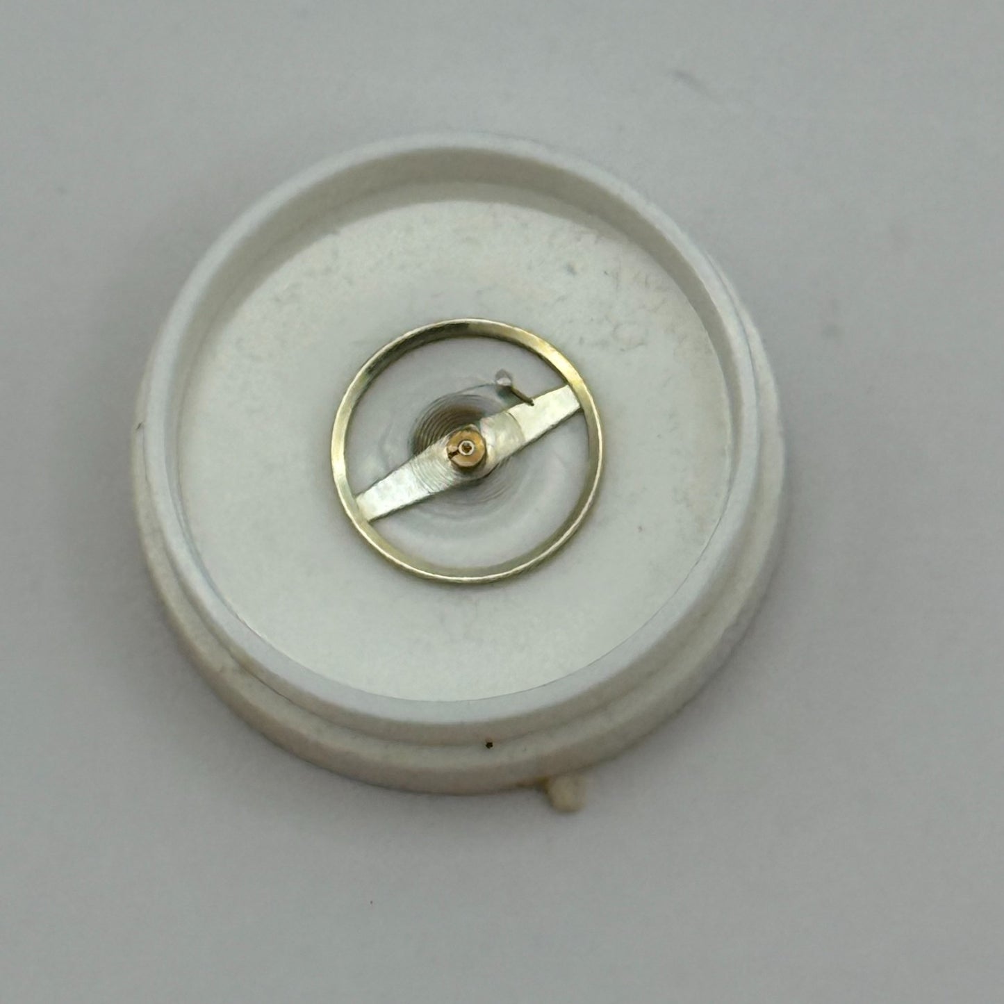 Amida 580 585 Balance Wheel Complete And Spring 1389 Watch Movement Parts NOS