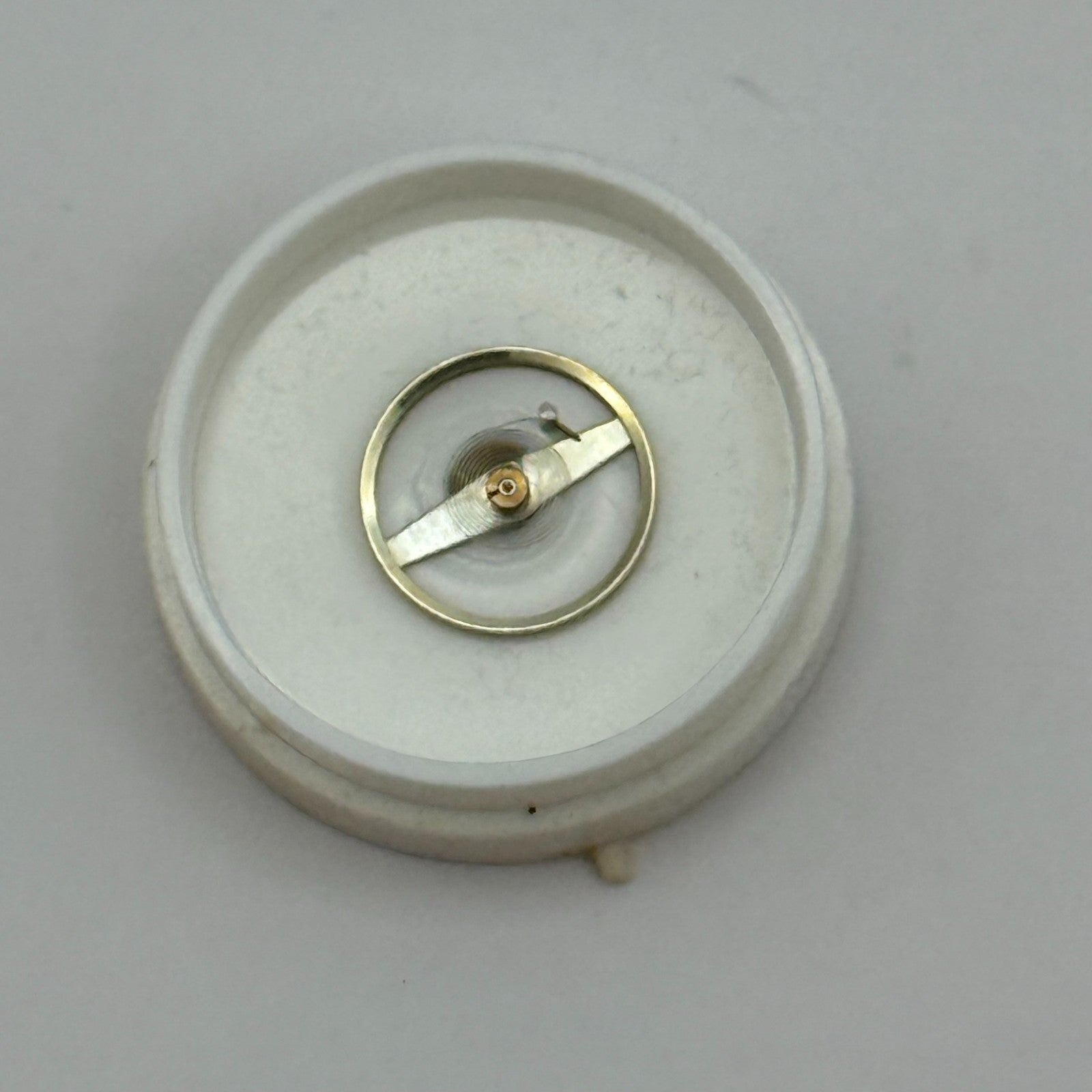 Amida 580 585 Balance Wheel Complete And Spring 1389 Watch Movement Parts NOS