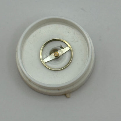 Amida 580 585 Balance Wheel Complete And Spring 1389 Watch Movement Parts NOS