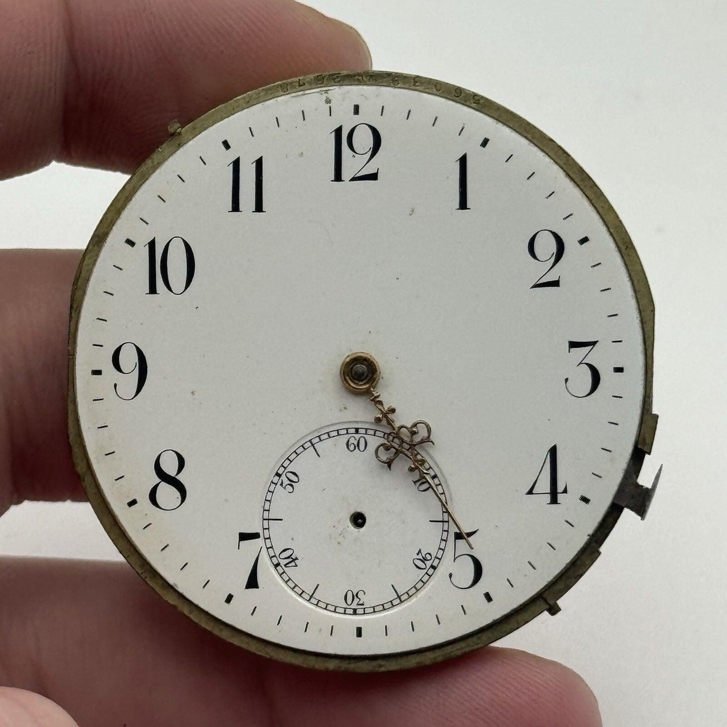 45.2mm Parrenin High Quality Antique Pocket Watch Movement FOR PARTS Repair