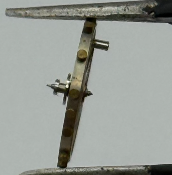 AS 984 Balance Wheel Complete And Spring 10 1/2''' 30 M Watch Movement Parts NOS