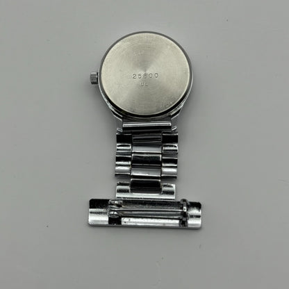 Ingersoll Nurses Fob Quartz Watch White Dial Silver Tone Japan Working 26mm
