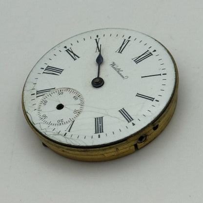 0s Men’s Waltham Grade Seaside Model 1901 American Watch Movement PARTS SPARES