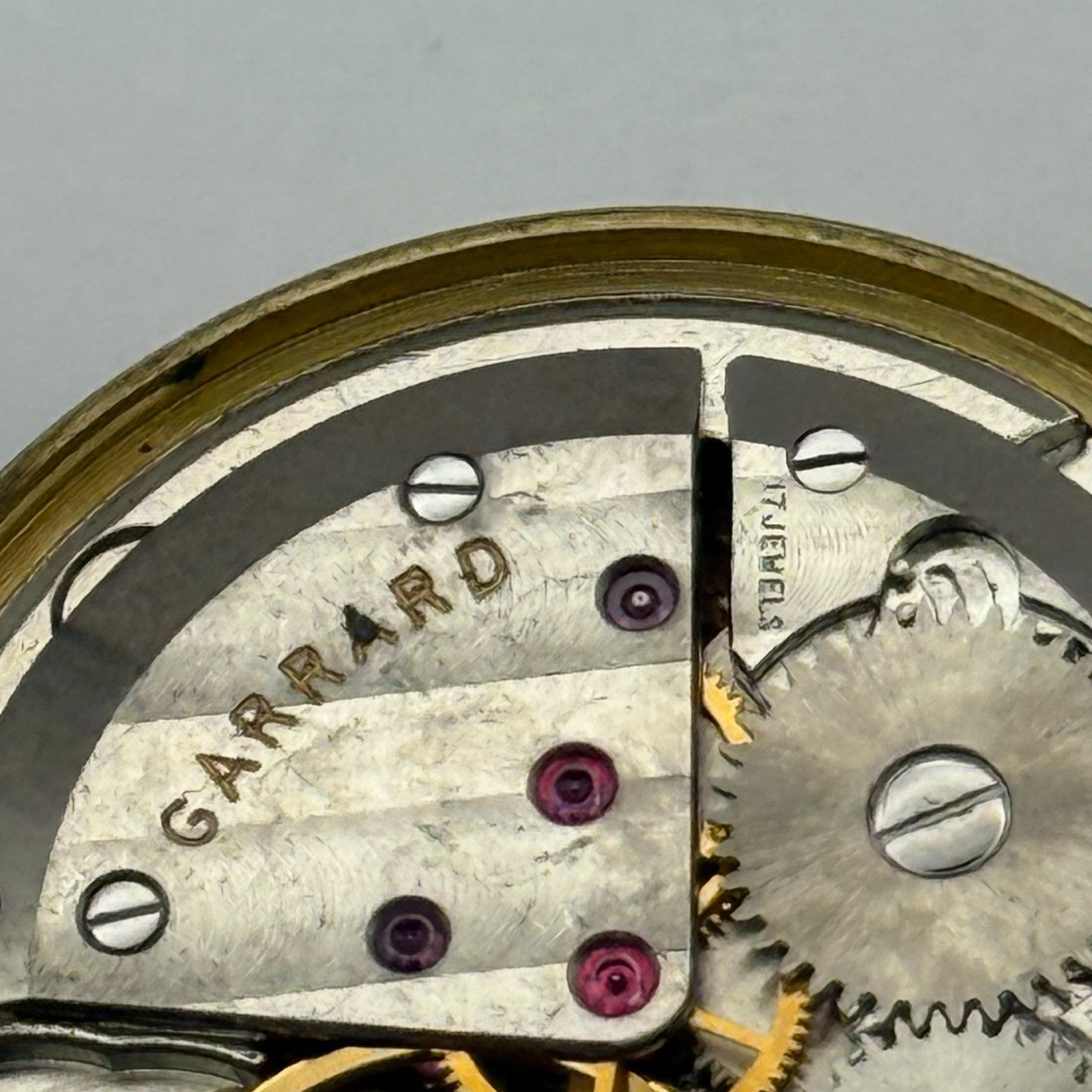ETA 2391 Watch Movement Garrard Manual Wind Vintage Swiss Parts Repair 29.3mm