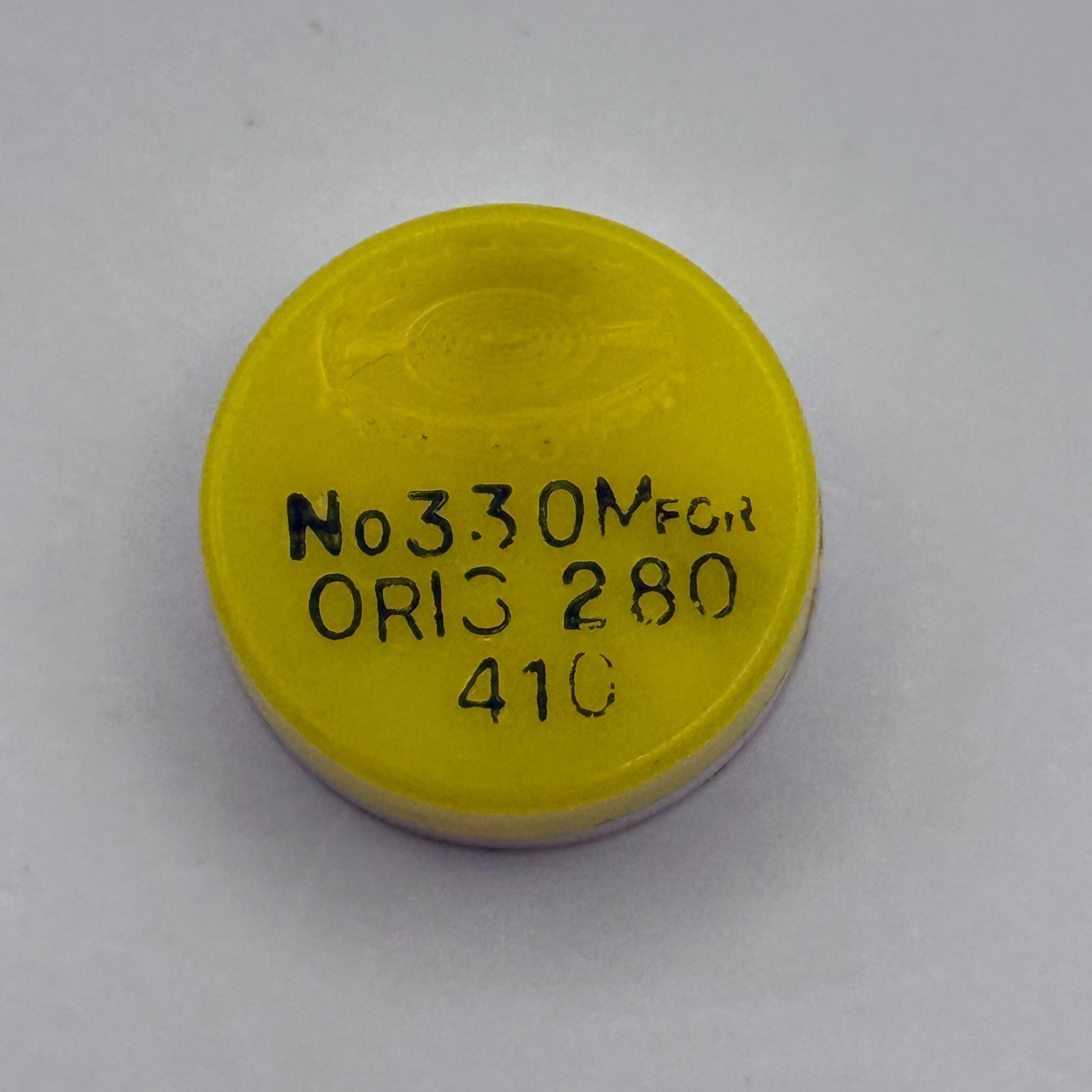 Oris 280 410 Balance Wheel Complete And Spring 330 M Watch Movement Parts NOS