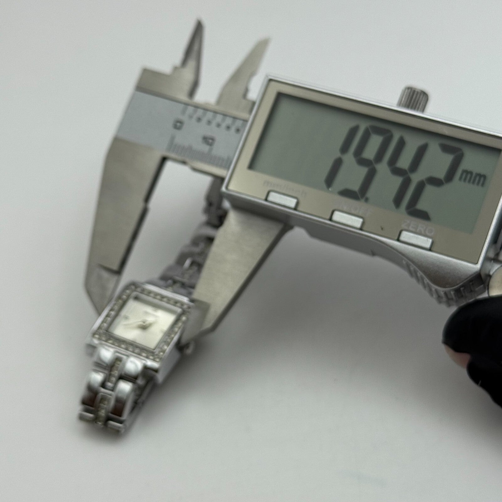 19mm Working Ladies Sekonda 4738 Jewelled Silver Tone Japan Quartz Watch 6 Inch