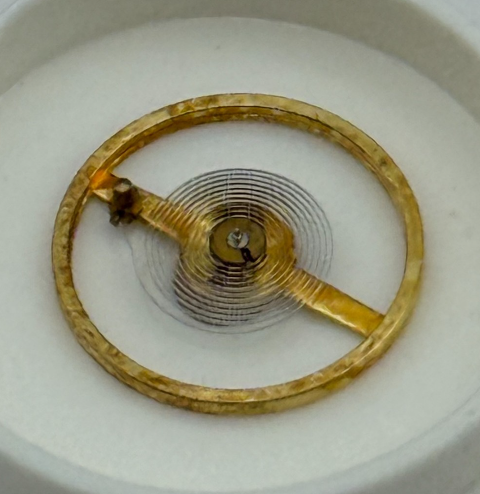 BFG 58158 Balance Wheel Complete And Spring a pl + a dgt 1569 M Watch Parts NOS