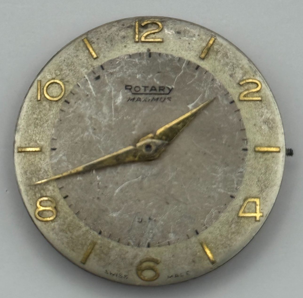 Rotary Maximus Revue 76 Good Balance Watch Movement Manual Wind Parts 26.9mm