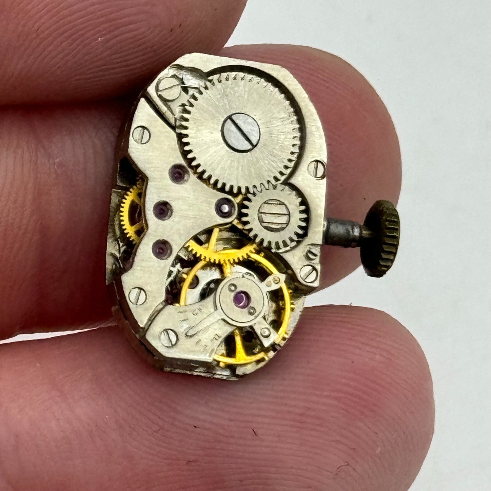 12.8mm Ladies Smiths Imperial Cal 0200 Manual Wind Watch Movement PARTS SPARES