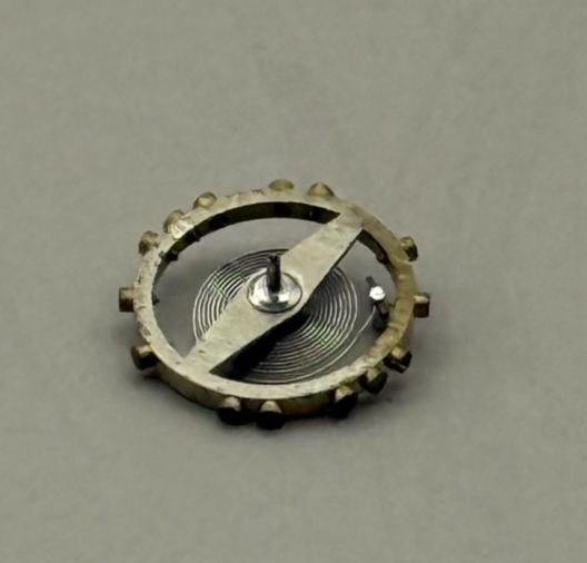 AS 976 1012 Balance Wheel Complete And Spring Inca 532 M Watch Movement Parts