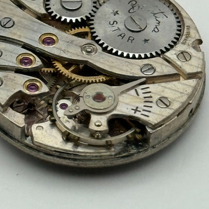 ETA 1260 Watch Movement Bentima Star Manual Wind Vintage Parts Repair 23.6mm