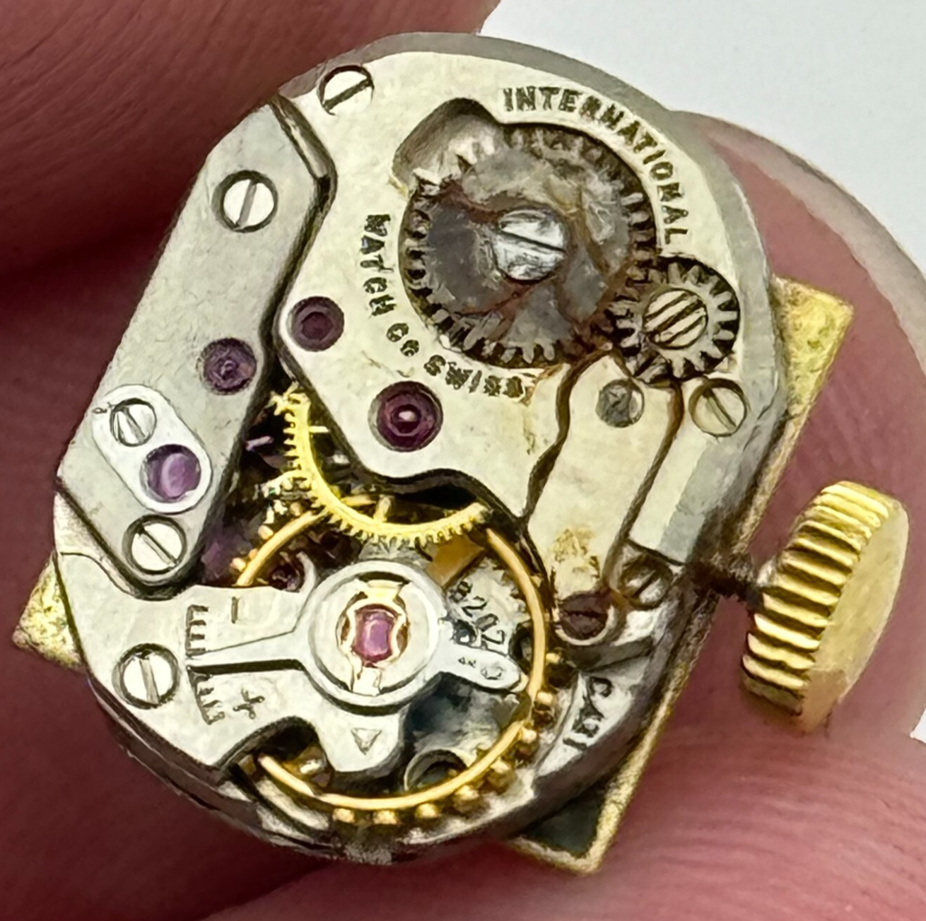 11.6mm Ladies International Watch Co IWC Cal 431 Mechanical Watch Movement PARTS
