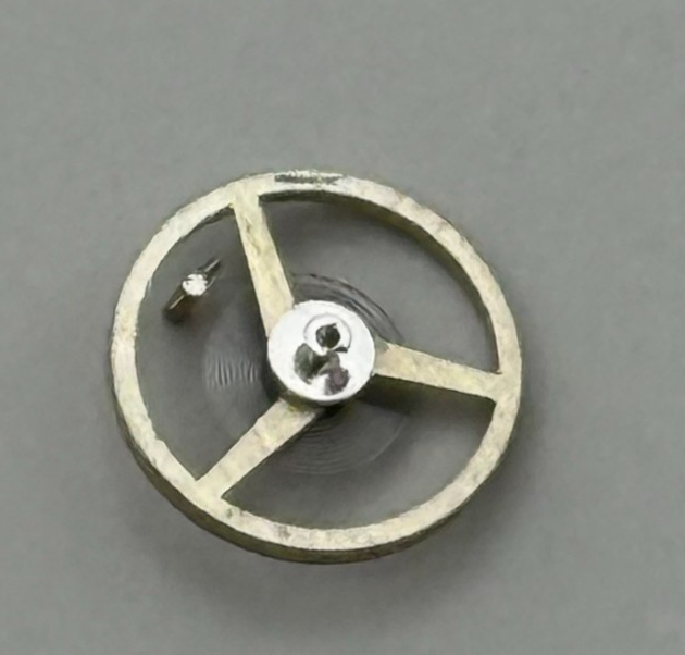 FEF 6620 Balance Wheel Complete And Spring 5½’’’ 1450 M Watch Movement Parts 