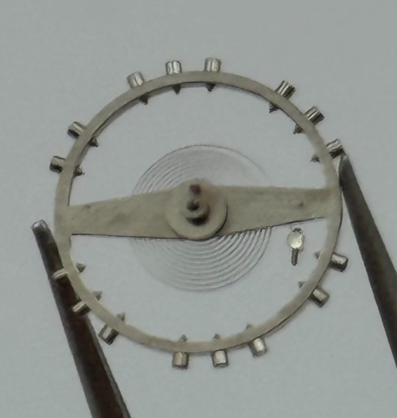 ETA 2450 2452 2472 Balance Wheel Complete And Spring 1676 M Watch Movement Parts