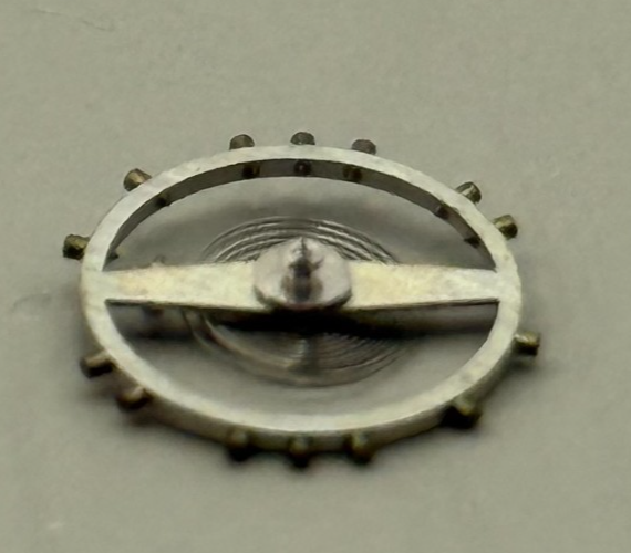 Peseux 320 330 Balance Wheel Complete And Spring 454 M Watch Movement Parts NOS