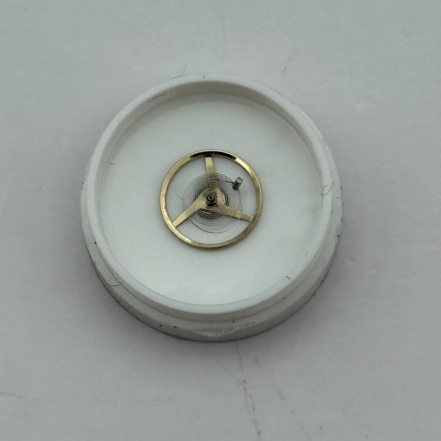 ST 69 Balance Wheel Complete And Spring 6 3/4-8'''  1155 Watch Movement Parts 