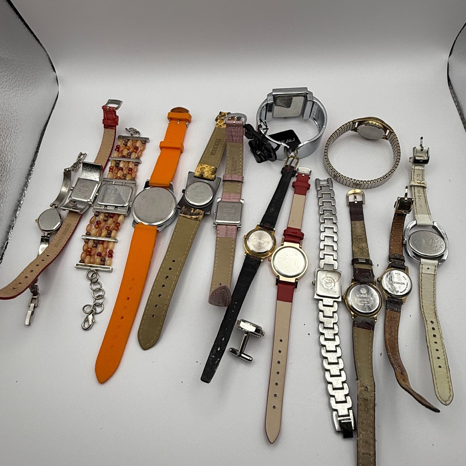 Bundle Of 15 Quartz Watches Job Lot Modern / Vintage Untested Parts / Repair