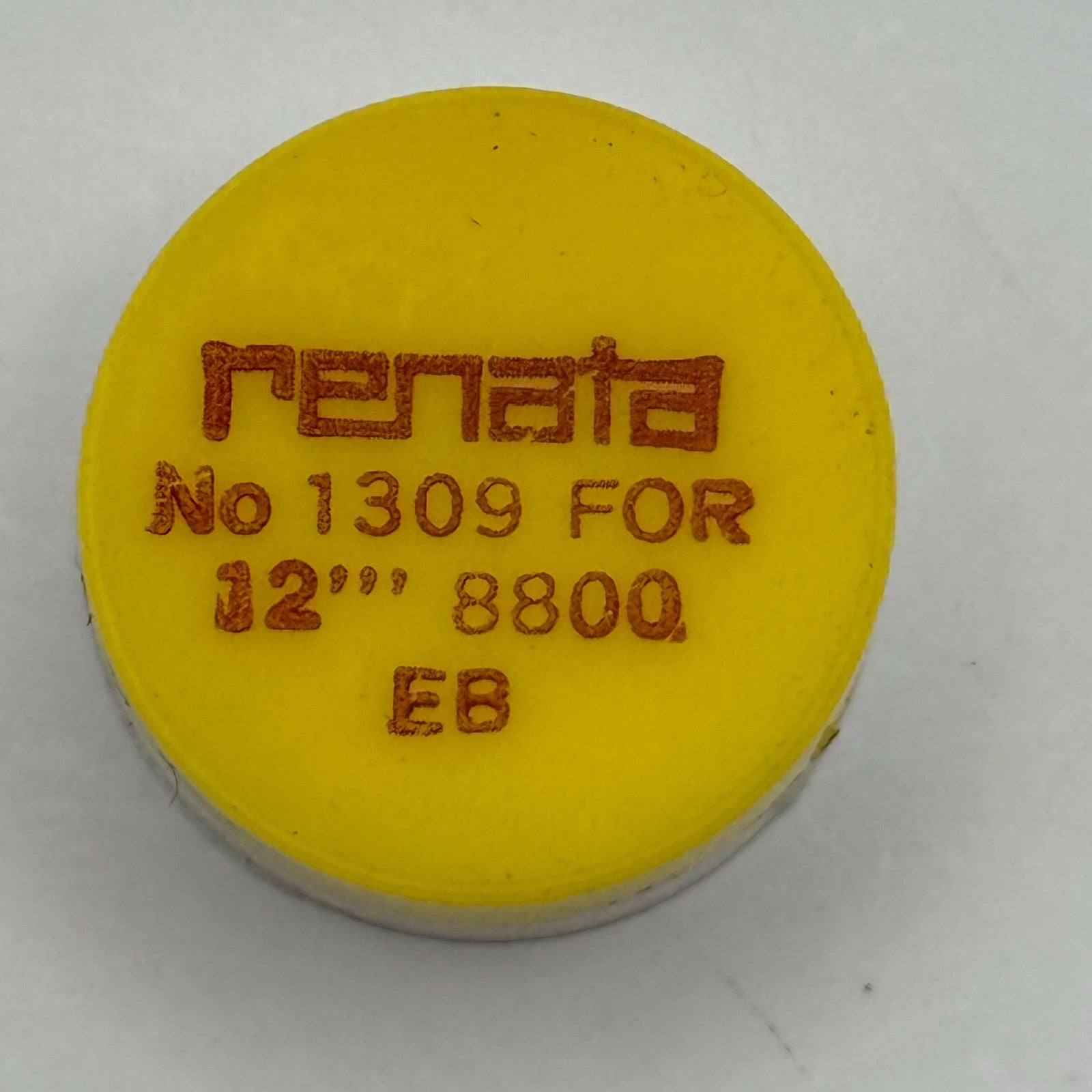 EB 8800 Balance Wheel Complete And Spring 12’’’ 1309 Watch Movement Parts NOS