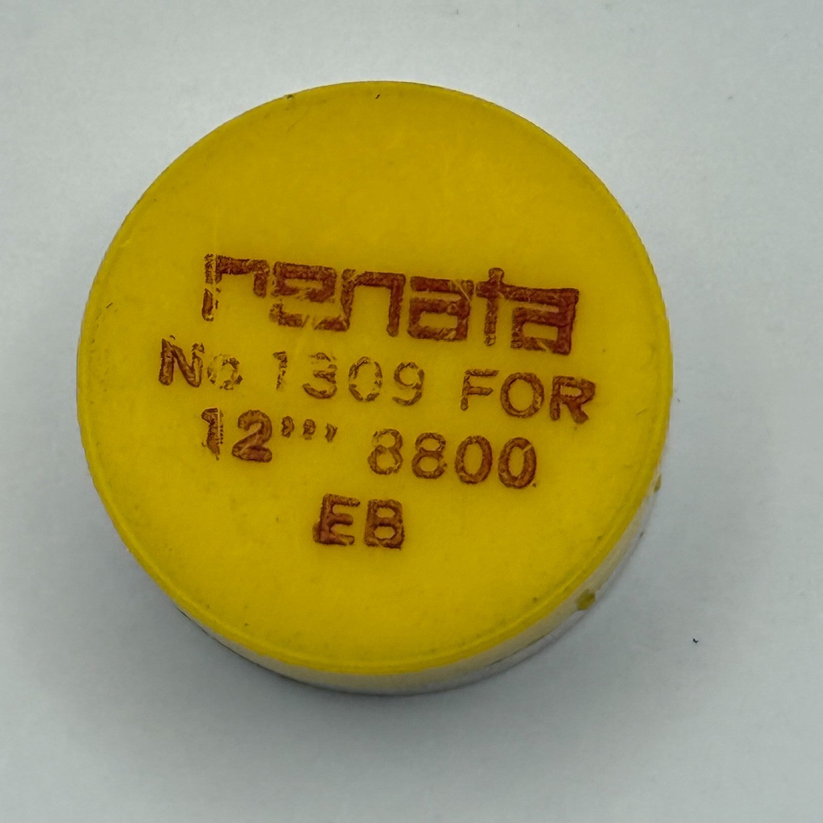 EB 8800 Balance Wheel Complete And Spring 12’’’ 1309 Watch Movement Parts NOS