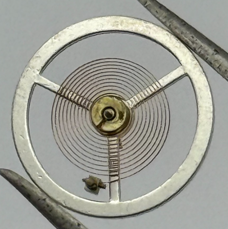 BFG 866 Balance Wheel Complete And Spring 64 Watch Movement Parts NOS