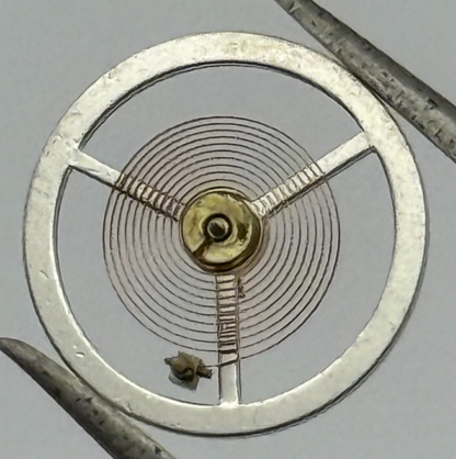 BFG 866 Balance Wheel Complete And Spring 64 Watch Movement Parts NOS