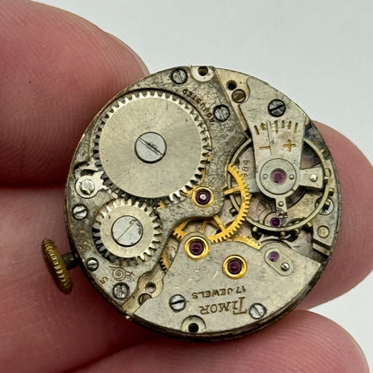23.6mm Timor AS 984 A Schild Manual Wind Watch Movement Swiss Vintage PARTS