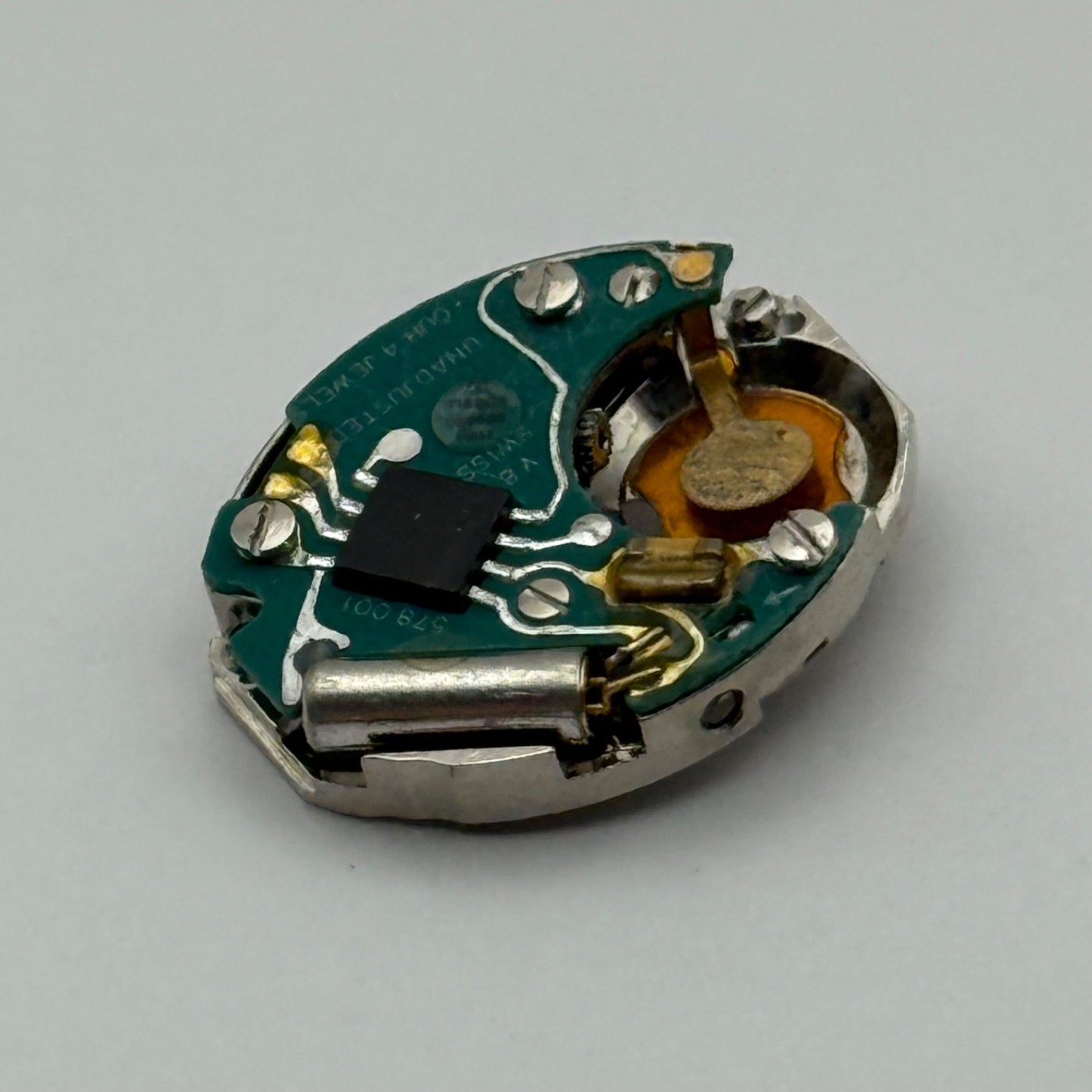 ETA 578.001 Quartz Watch Movement Incomplete Swiss Ladies Vintage Parts Repair