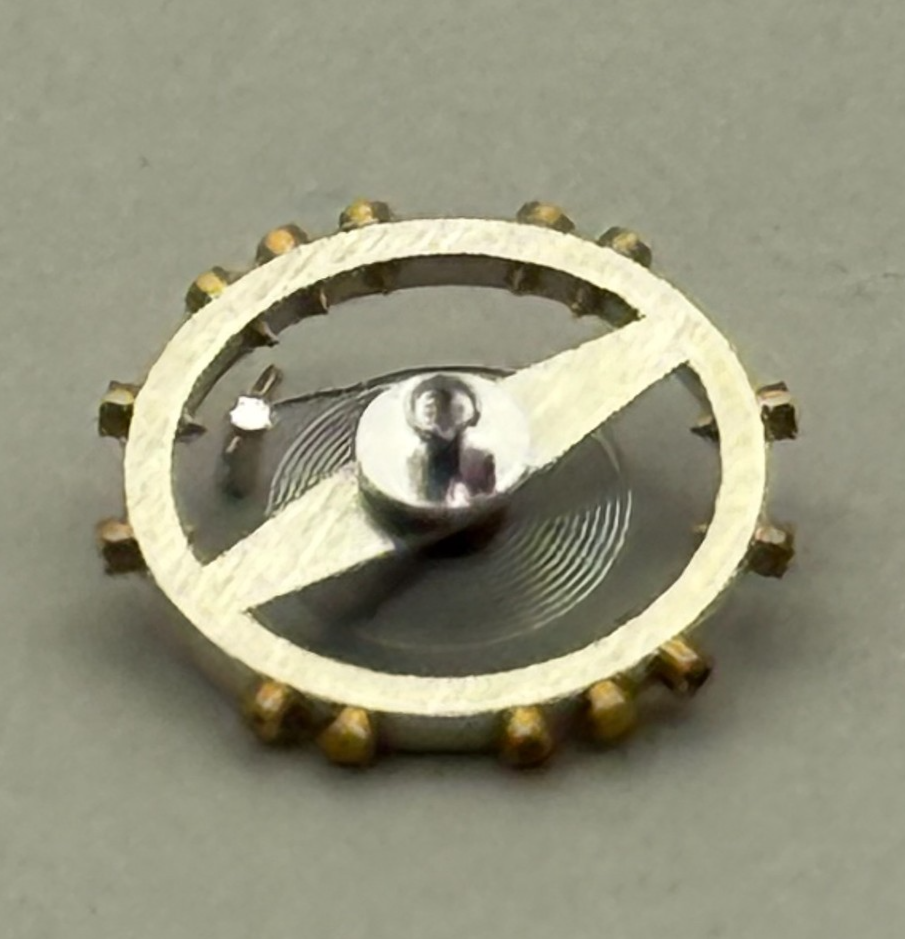 AS 976 1012 Balance Wheel Complete And Spring  532 M Watch Movement Parts NOS