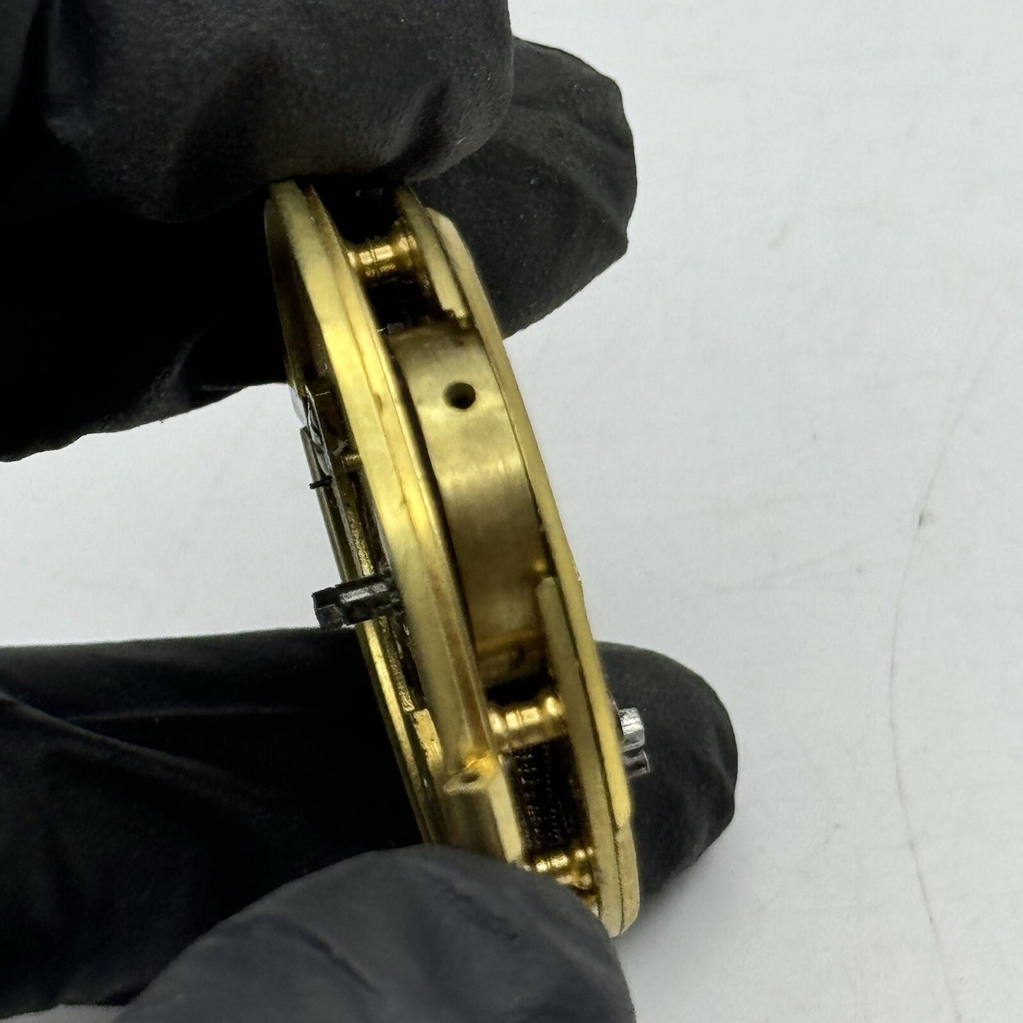 41.7mm J Medcalf Malden Road Antique Fusee Pocket Watch Movement FOR PARTS