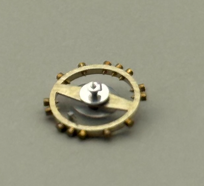 ETA 746 Balance Wheel Complete And Spring  4½’’’ 144 M Watch Movement Parts NOS