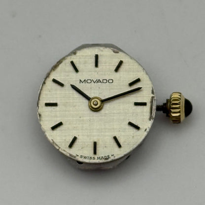 13mm Vintage Zenith 16.5 Movado Ladies Manual Wind Watch Movement PARTS / REPAIR
